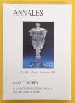 ASSOCIATION INTERNATIONALE POUR L'HISTOIRE DU VERRE,. - Annales Du 13e Congres De l'Association Internationale Pour l'Histoire Du Verre, Pays Bas, 28 août - 1 septembre 1995