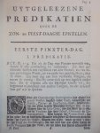 Jacobus Velten - Uytgelezene Predikatien over de Zon- en Feest-daagsche Epistelen