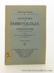 Merkelbach, H. - Quaestiones de Embryologia et de Sterilisatione quas in utilitatem cleri resolvit. B. series altera.