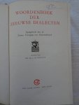 Ghijsen, H.C.M.. - Woordenboek der Zeeuwse dialecten; bijeengebracht door de Zeeuwse Vereniging voor Dialectonderzoek.