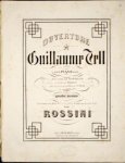 Rossini, G.: - Ouverture Guillaume Tell. À quatre mains. No. 2. Arrangée par Rosellen