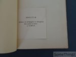 Karel van de Woestijne (tekst) en J. Gorus (ills.) en Jos. Leonard (typografie) - Verhalen - versierd met 4 droge naaldetsen door P. Gorus. [269 van 1000 exemplaren.]
