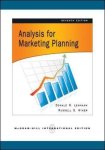 Russell Winer - Analysis for Marketing Planning