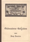 Joosten, Joop - Oudewaterse gedichten
