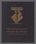 Schilderkundig Genootschap Pulchri Studio ('s-Gravenhage) - Eere-tentoonstelling Willem de Zwart, 8 april-28 april 1932