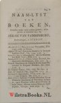 Groot, Jacobus de - Verklaring van het XXVI. hooftstuk van den profeet Jesaja door den wel-eerwaarden zeer geleerden heer Jacobus de Groot, laatst predikant te Utrecht[...].met een aanprysende en dit Capittel verder ophelderende voorreden van Carolus Segaar, pred...