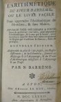 François Barrême 164490 - L’arithmétique du sieur Barrême, ou le livre facile pour apprendre l’arithmétique de soi-même, & sans maître