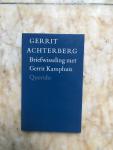Achterberg, Gerrit - Briefwisseling met Gerrit Kamphuis