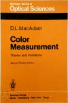 Macadam, David L. - Color Measurement Theme and Variations
