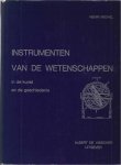 Michel, Henry. - Instrumenten van de Wetenschappen in de Kunst en de Geschiedenis.