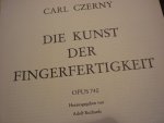 Czerny; Carl - Kunst der Fingerfertigkeit - Opus 740 (Adolf Ruthardt)
