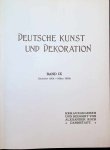 Collectif - Deutsche Kunst und Dekoration Band IX Oktober 1901 - März 1902 Collectif - Deutsche Kunst und Dekoration Band IX Oktober 1901 - März 1902