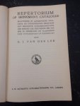 Lek, G.J. van der - Repertitorium en Titel-catalogus op Brinkman's catalogus 1931 / 1935
