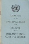  - Charter of the United Nations and Statue of the International Court of Justice