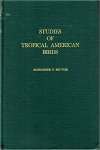 Skutch - Studies of Tropical American Birds