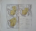 antique map. kaart. - Jeruzalem (Classical, Jerusalem).