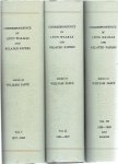WALRAS - William JAFFÉ [Ed.] - Correspondence of Léon Walras and related papers. Vol. I-III - 1857-1909 and indexes. [3 volumes - complete set].