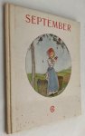 Cramer, Rie, - September. Herfstmaand. Tekeningen en versjes. [2e druk/ 2nd ed.]