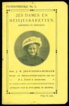 Jouwersma Ruseler, J.M. - Zes dames en meisjesbaretten ( gebreid en gehaakt ). Patroonboekje No 5