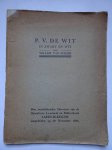  - P.V. De Wit in zwart en wit door Willem van Schaik.