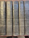 Nuyens, Dr. W. J. F. - Algemeene Geschiedenis des Nederlandschen Volks van de vroegste tijden tot op onze dagen. 20 delen in vijf boeken. Compleet