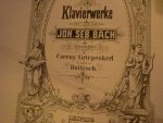 Bach; Johann Sebastian (1685–1750) - Präludien · Fugen · Suiten für Klavier; voor Piano (herausgegeben von Czerny; Griepenkerl und Roitzsch)