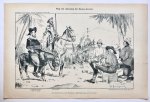 Braakensiek, Johan (1858-1940) - [Original lithograph/lithografie by Johan Braakensiek] Nog een oplossing der Samoa-kwestie, 23 April 1899, 1 pp.