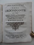  - Copie uyt d'Ordonnantie, Op de Regeringe van desen Eylande van Walcheren, Gegeven by Philippus de II. Koninck van Castilien, in 't jaer 1559.