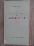 Galli, Gallo - Sguardo sulla Filosofia di Aristotele