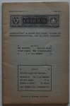 Elffers Br, Hage Willem, Ubbink J G, Bech W, e.a. - Opbouw Maandschrift  in dienst der christ, levens- en wereldbeschouwing van en voor jongeren 1e jaargang No 4 juni 1914 Wetenschap en wijsbegeerte II  J G Ubbink Izebel`s dood toneel W Bech