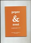  - Peper & zout. Een catalogus smaakvolle moderne nederlandse literatuur