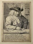 Cornelis van Noorde (1731-1795) after Tako Hajo Jelgersma (1702-1795) - Antique print, etching and engraving | Portrait of painter (schilder) Izaak van der Vinne, published 1754, 1 p.