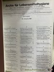 N/A - Archiv für lebensmittelhygiene. insbesondere für fleisch-, fisch-, und milchhygiene... band 16 - 26, 27/28 - 39/40.