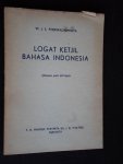 Poerwadarminta, W.J.S. - Logat Ketjil Bahasa Indonesia, Indonesisch woordenboek