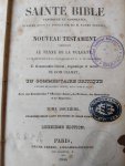 Sionnet, l'Abbe - Sainte Bible expliquée et commentée, contenant le texte de la vulgate, la traduction et la paraphrase du R.P. De Carrieres; des Commentaires littéral, dogmatique, moral, et un commentaire critique; Avec une Introduction, des Préfaces.. (partie 12+13)