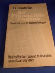 Tuin, drs. P. van der - De financiele pagina. Handboek voor de moderne belegger