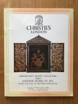  - Important Jesuit Lacquers and Japanese Works of Art from the Age of Western Influence - Christie's London Auction Guide 19 November 1985