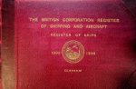 Diverse authors - The British Corporation Register of Shipping and Aircraft 1936 Register of Ships