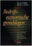  - Bedrijfseconomische grondslagen