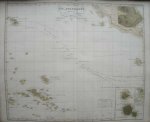 antique map (kaart). - Ost-Polynesien (Antique map of Eastern-Polynesia, Hawaii, Tahiti, Galapagos, map)