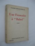 Renault-Magny, Yvonne - Une Française à "Babel".