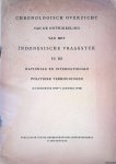 Diverse auteurs - Chronologisch overzicht van de ontwikkeling van het Indonesische vraagstuk in de nationale en internationale politieke verhoudingen (14 augustuk 1945-1 januari 1949)