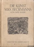 Kaiser, Hans - Die Kunst Max Beckmanns