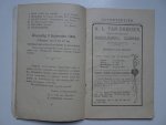 Feestcommissie Sommelsdijk. - Programma voor de feestelijke herdenking der 25-jarige ambtsvervulling van den edelachtbaren heer A.J. de Graaff als burgemeester der gemeente Sommelsdijk op dinsdag 8 september 1908.