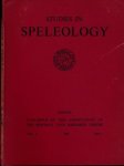  - Studies in Speleology