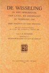 Reynders, I.H. - De wisseling in het opperbevel van land- en zeemacht in Februari 1940 Hare oorzaken en gevolg