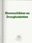 Wegman Frans W en Meijerink Han & Theo Benschop - Bloemschikken en droogboeketten .. Blader dit kleurrijke boek eens op uw gemak door . U zult er versteld van staan te ontdekken hoeveel fijne mogelijkheden er zoal met bloemen zijn