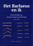 Hugo J. van Reijen - Het Barlaeus en ik