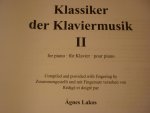 Diverse componisten - Klassiker der Klaviermusik; Heft II - Piano Classics; Volume II (Mendelssohn, Schumann, Chopin, Liszt, Brahms, Debussy...)