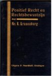 Kranenburg, R. - Positief recht en rechtsbewustzijn : inleiding in de rechtsphilosophie.